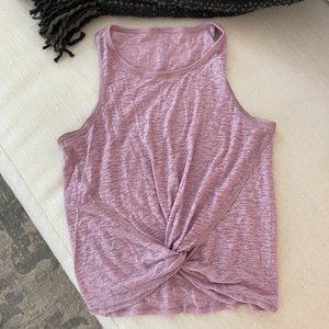 Lululemon Crop Tank - Lilac/Pink